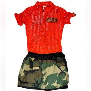 A Wish Come True 2 Piece Hip Hop Dance Costume Size Large Child